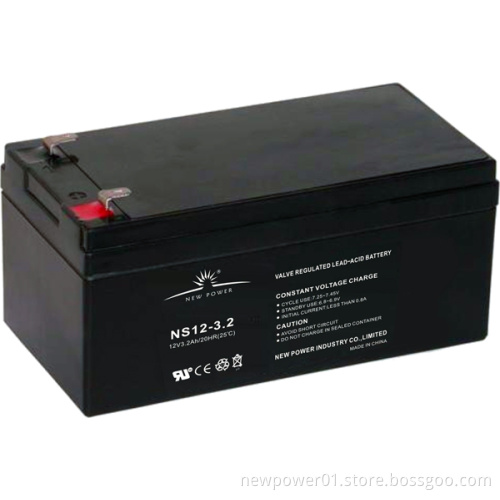 UPS Battery 12V3.2ah Lead Acid Battery (NS12-3.2)